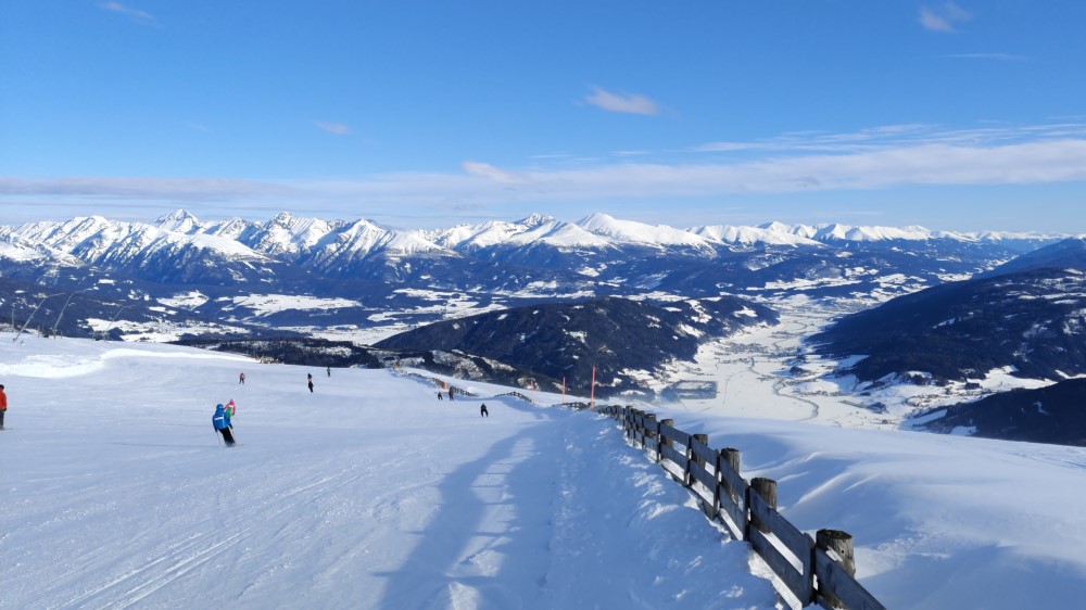 A1 piste in skigebied van Katschberg.